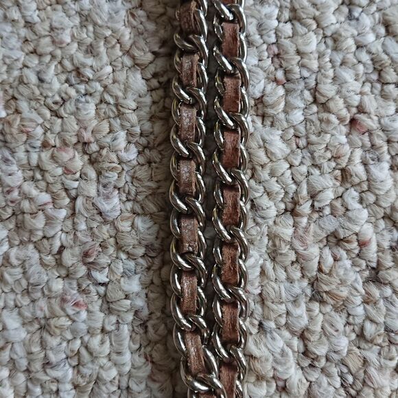 Rebecca Minkoff metallic light pink  shoulder bag - Picture 12 of 13